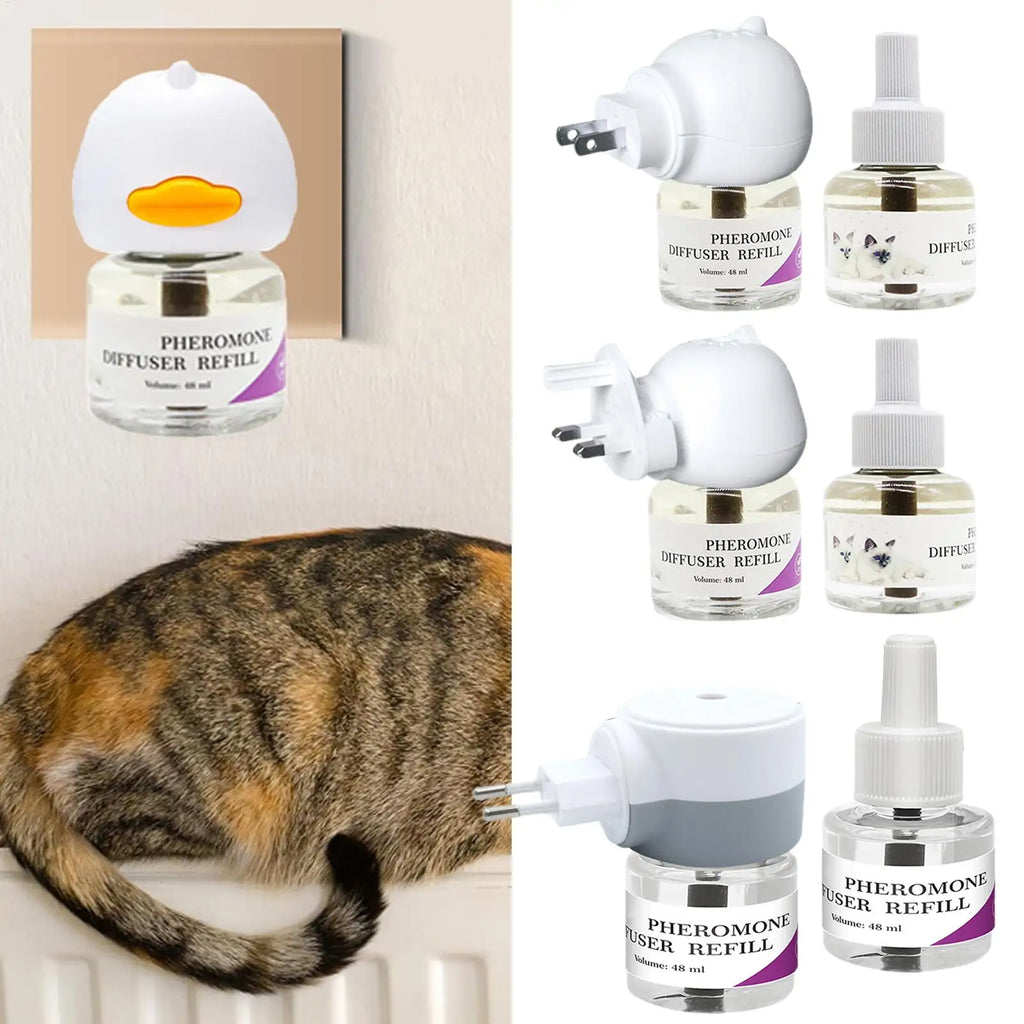 The Peaceful Home Kit — Calming Cat Pheromone Diffuser + Paws in Harmony Course